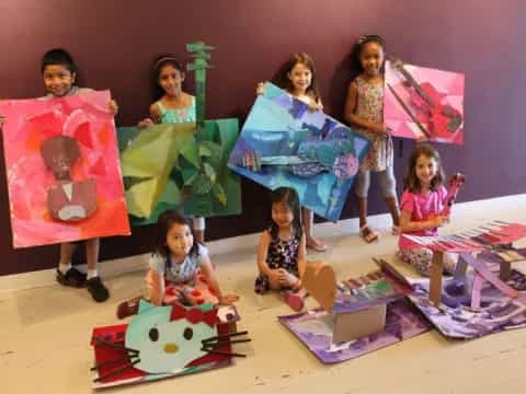 a group of children in clothing