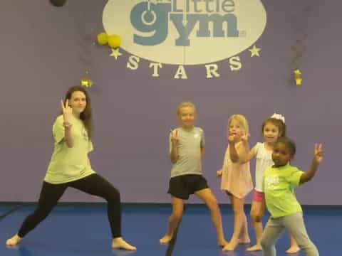 a group of women dancing
