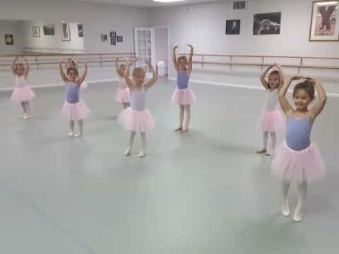 a group of girls in a room