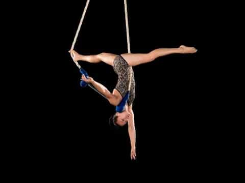 a person from a rope