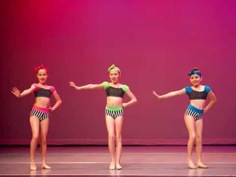 a group of women in clothing