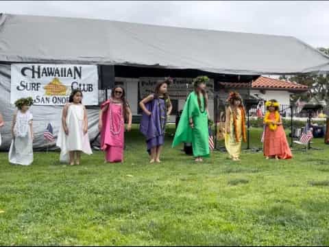 a group of people in clothing