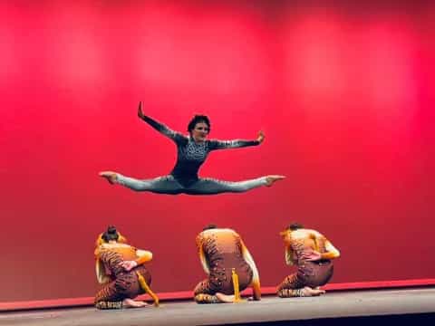 a group of people in clothing