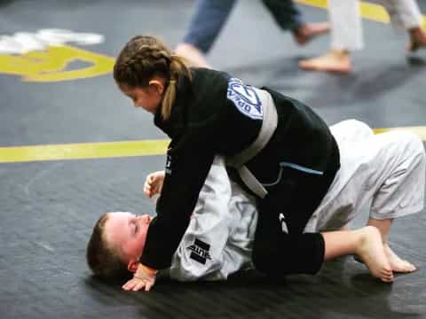 a man holding a woman