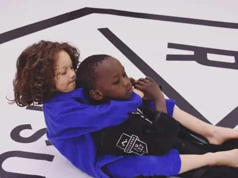 a man and a woman kissing