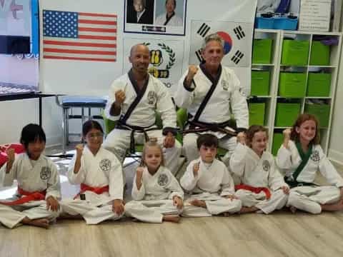 a group of people in uniform