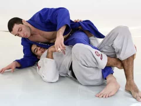 a person lying on a person