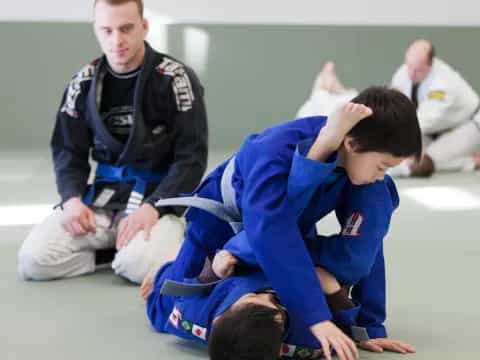 a group of people in uniform