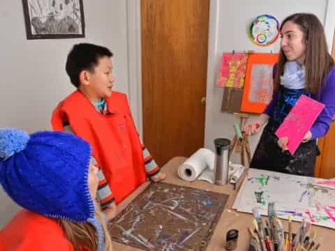 a man and a woman in clothing