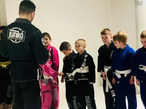 a group of people in uniform