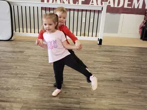 a couple of girls running