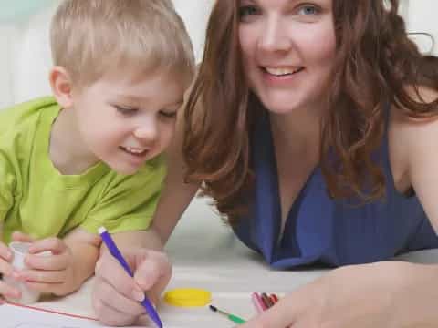 a person and a child