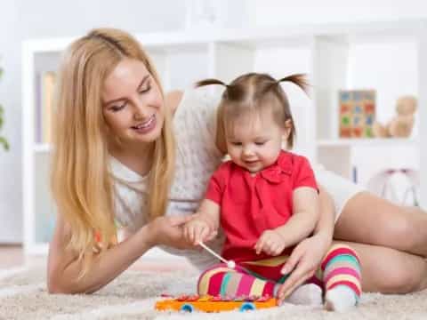 a person and a child