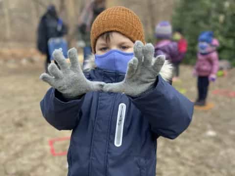 a person wearing a garment