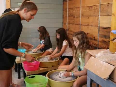 a group of women cooking