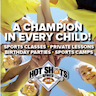 Hot Shots Sports company logo