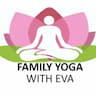 FAMILY YOGA with EVA company logo