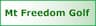 Mt Freedom Golf company logo