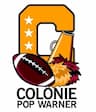 Colonie Pop Warner Football company logo