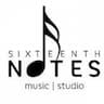 Sixteenth Notes Music company logo