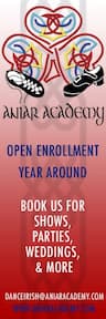 Aniar Academy Irish Dance company logo