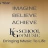 K G School of Music company logo