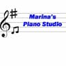 Marina's piano studio company logo