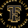 Thunder Elite All-Star Cheerleading company logo