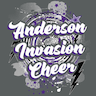 Anderson Invasion Champion Force Cheer company logo