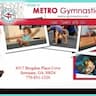 Metro Gymnastics company logo