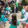 Secaucus Junior Girl Scout troop 10032 company logo