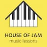 House of Jam Music Lessons company logo