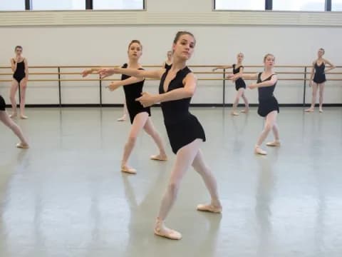 a group of women dancing