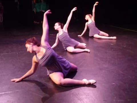 a group of women dancing