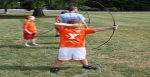 a man holding a baseball bat