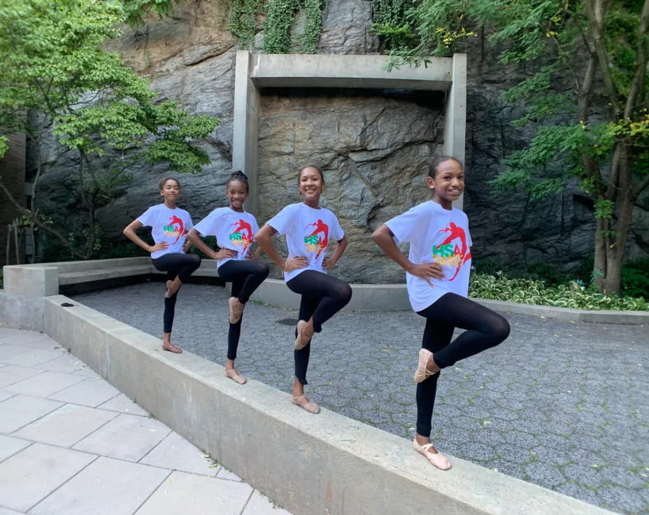 a group of men jumping in the air