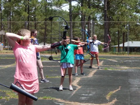 a group of people playing a sport