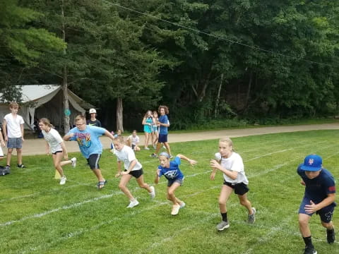 a group of people playing a sport