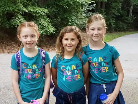 a group of girls posing for a photo