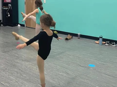 a woman doing a dance move