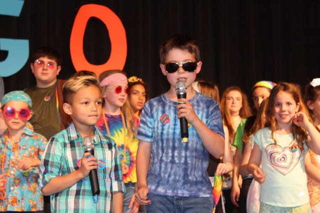 a group of people wearing clothing