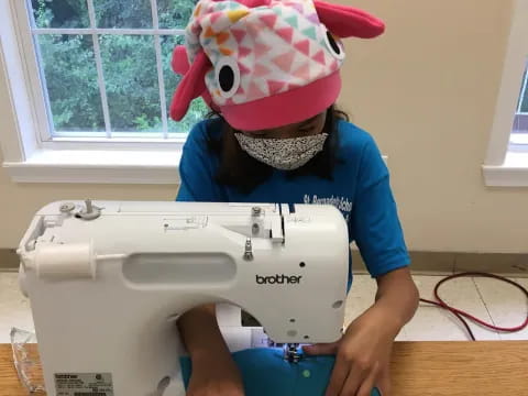 a person wearing a garment