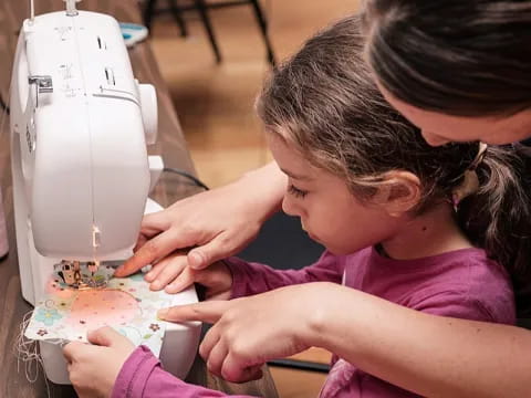 a person and a child