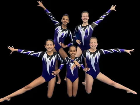 a group of people dancing