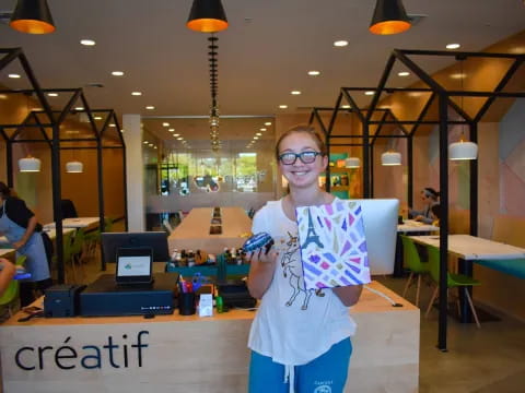 a person holding a phone