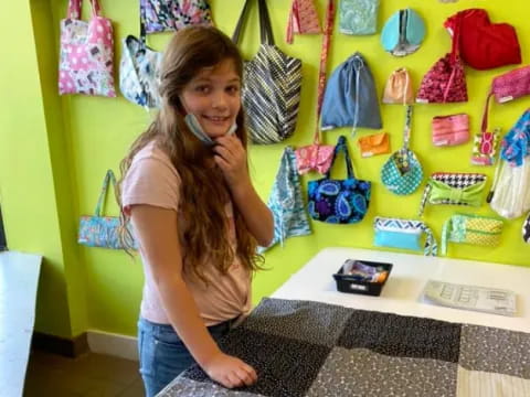 a person talking on a cell phone