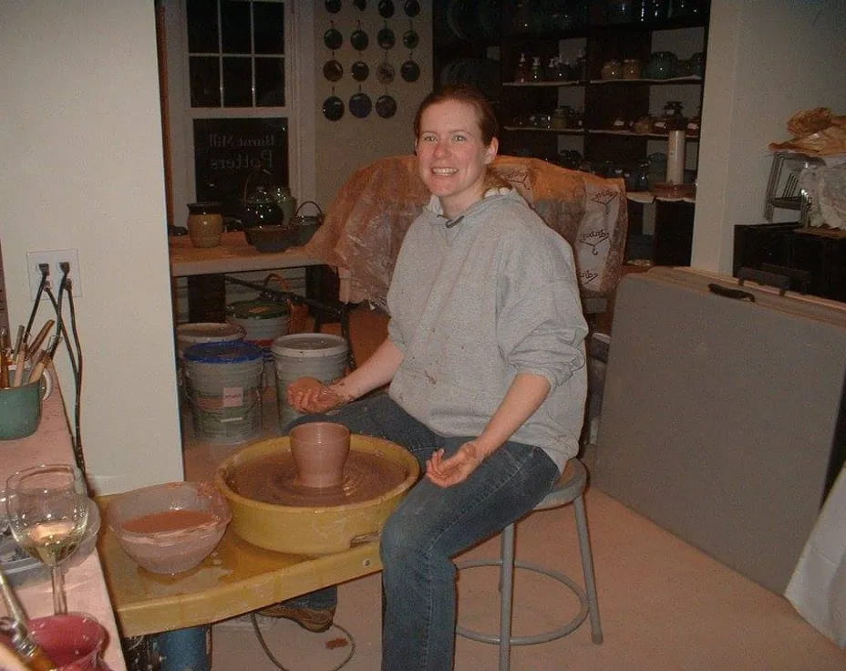 a man sitting at a table