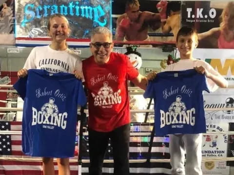 a group of people holding signs