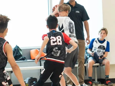 a group of people dancing