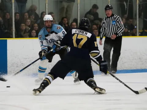 hockey players on ice
